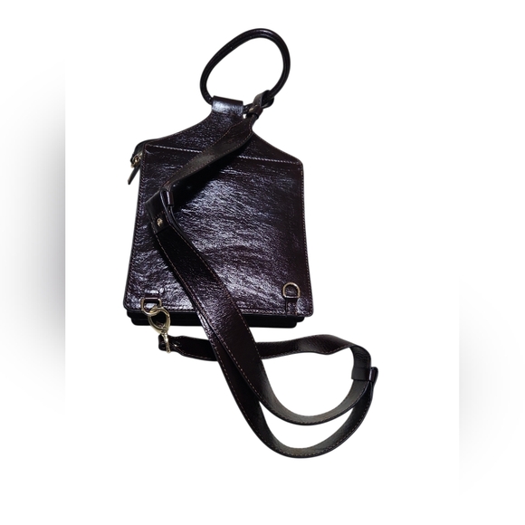 Ron White Dark Brown Women's Leather Backpack - Picture 1 of 11